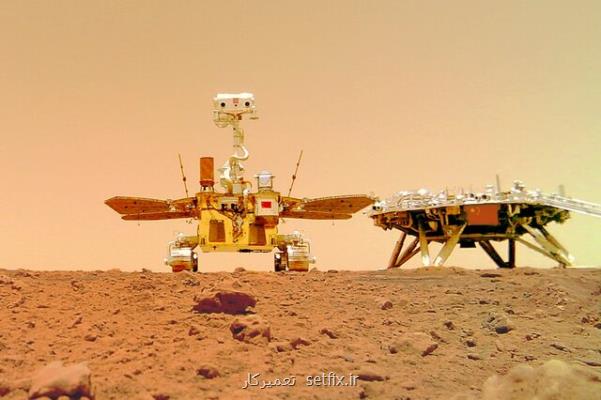 طی مسافت 1 کیلومتری مریخ نورد چینی ژورونگ در مریخ