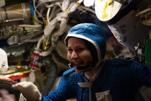 اولین زن اروپایی در فضا پیاده روی کرد
