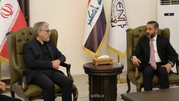 وزیر علوم ایران با رئیس بیت الحکمه عراق دیدار نمود